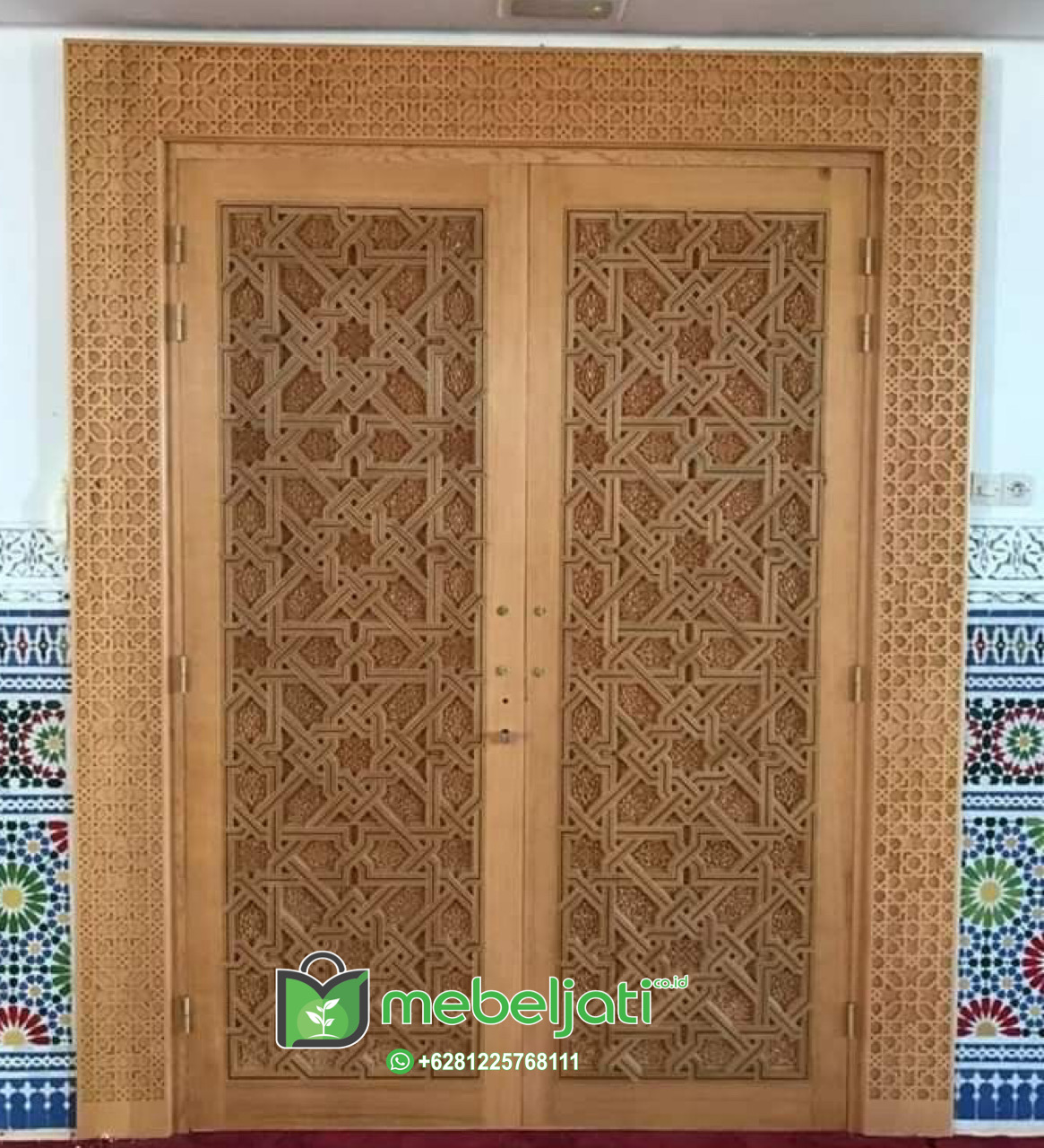 Pintu Masjid Ukir Model Terbaru Dan Modern