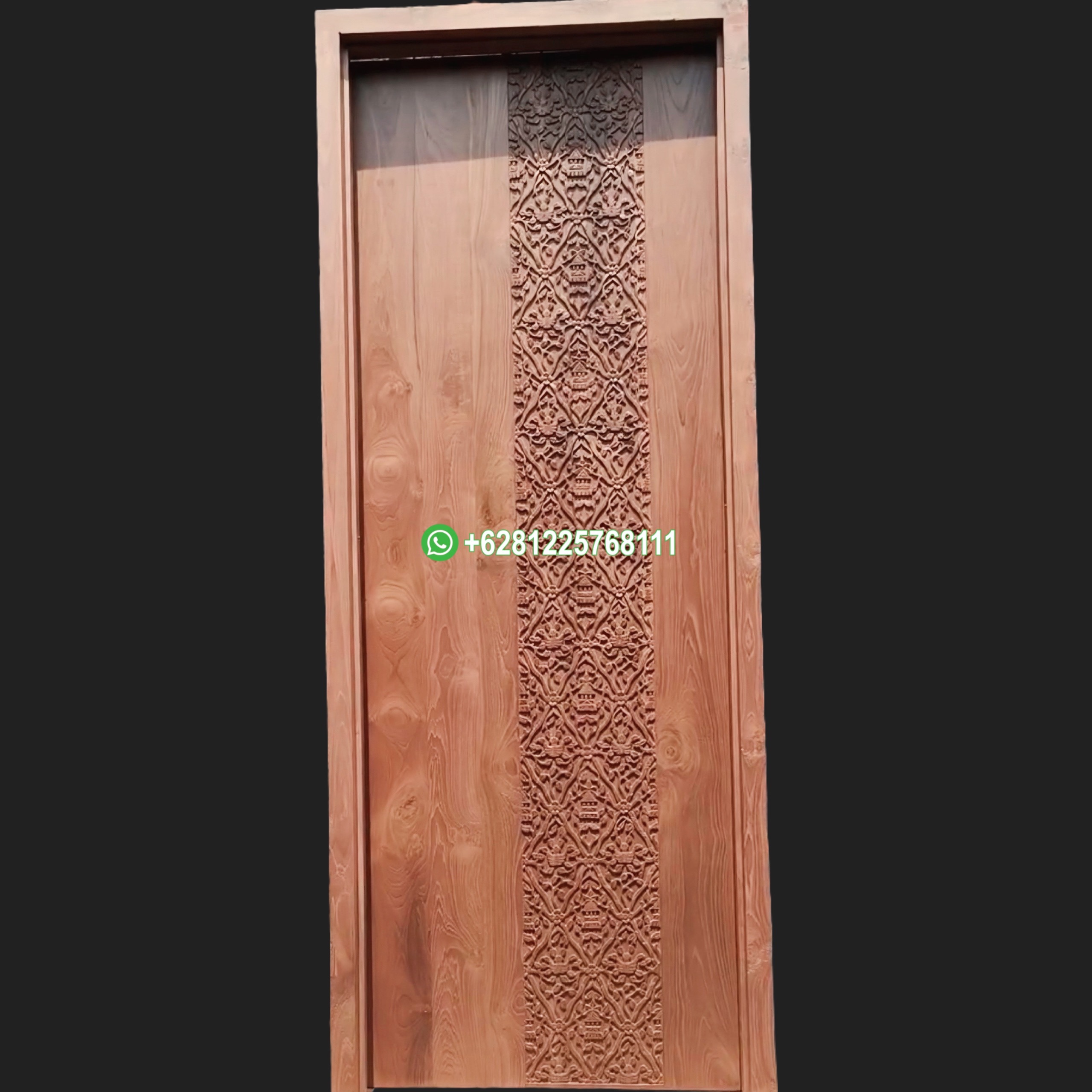 Model Pintu Kamar Tidur Ukir Jepara Bahan Kayu Jati Tua